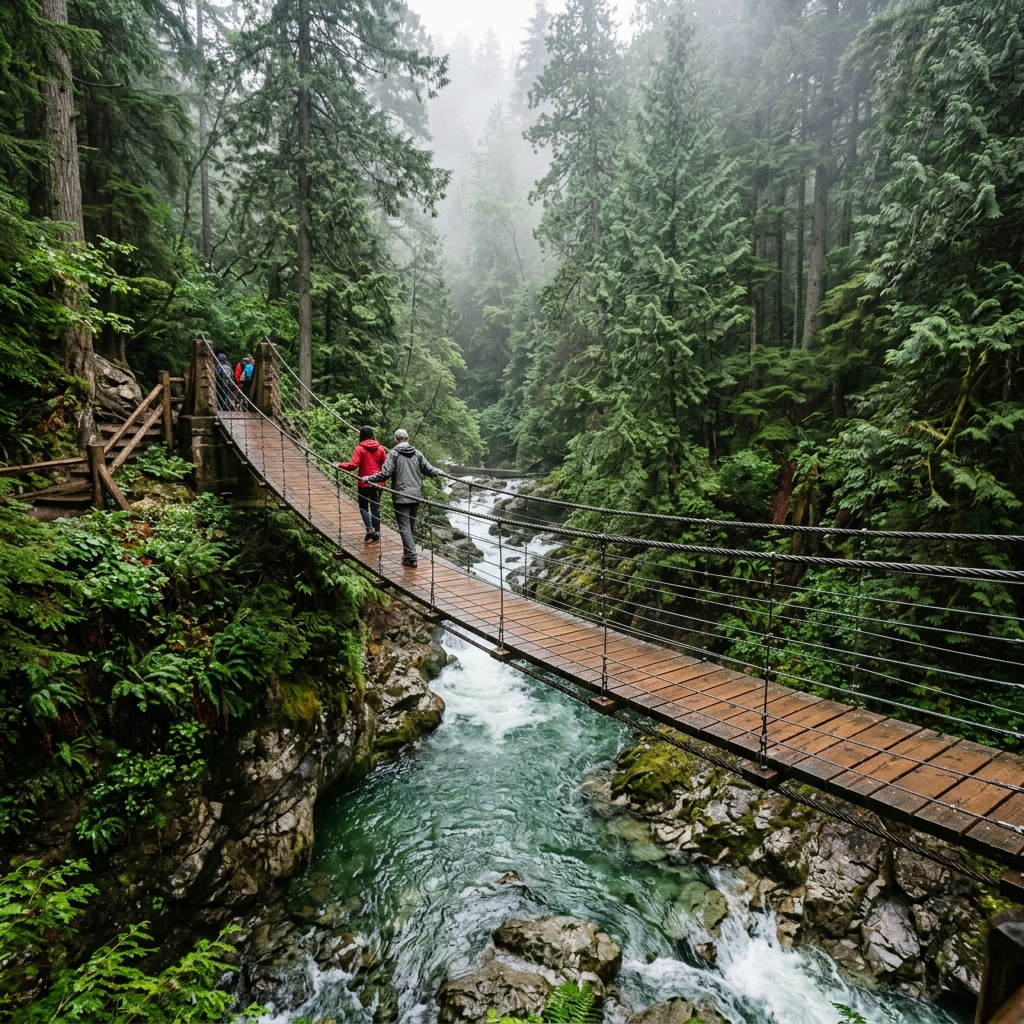 Lynn Canyon Suspension Bridge North Vancouver
