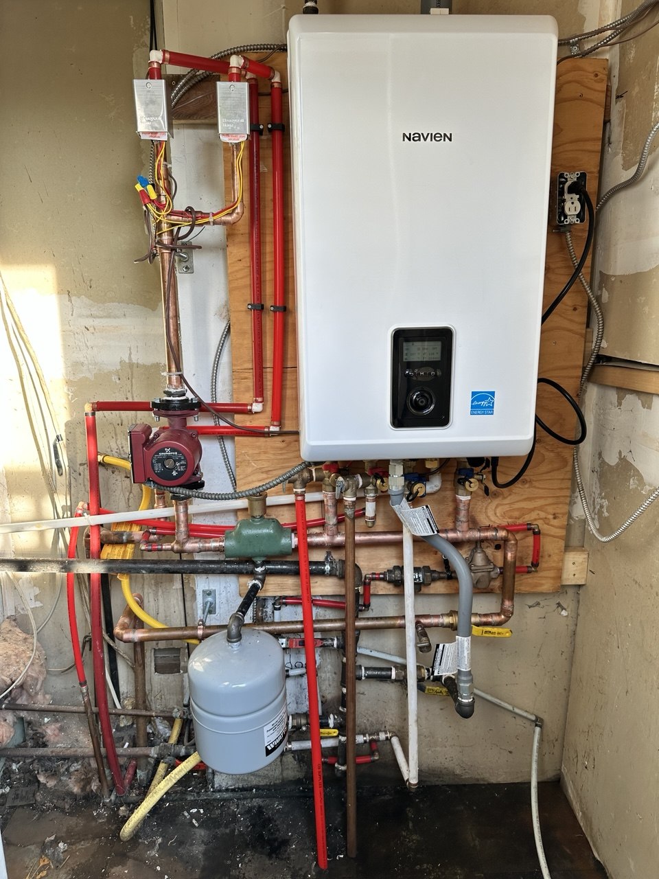 Navien Combi Boiler Upgrade