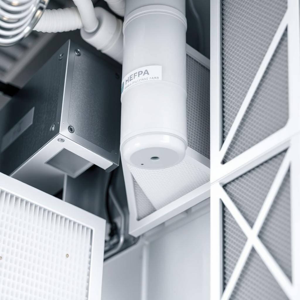 HEPA filtration system for North Vancouver home installed by Lord Mechanical