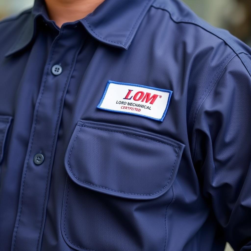 Lord Mechanical certified HVAC technician with credentials and training certificates