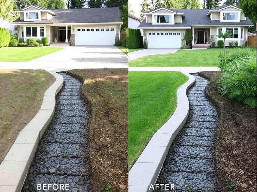 Property value impact of good drainage in North Vancouver