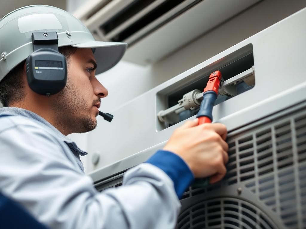 Air conditioning repair technician in North Vancouver Air conditioning repair technician in North Vancouver