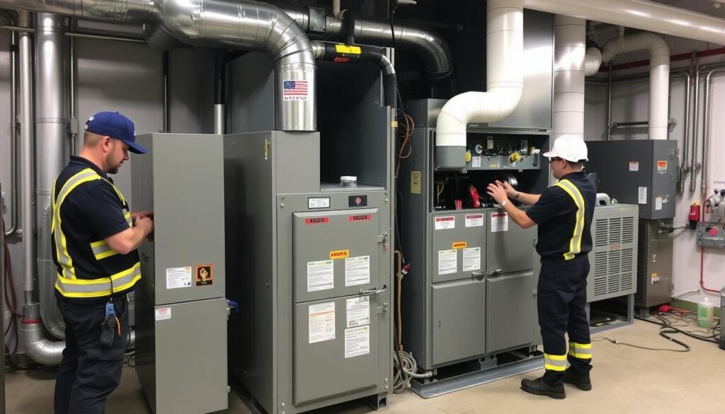 Commercial furnace system servicing in North Vancouver Commercial furnace system servicing in North Vancouver