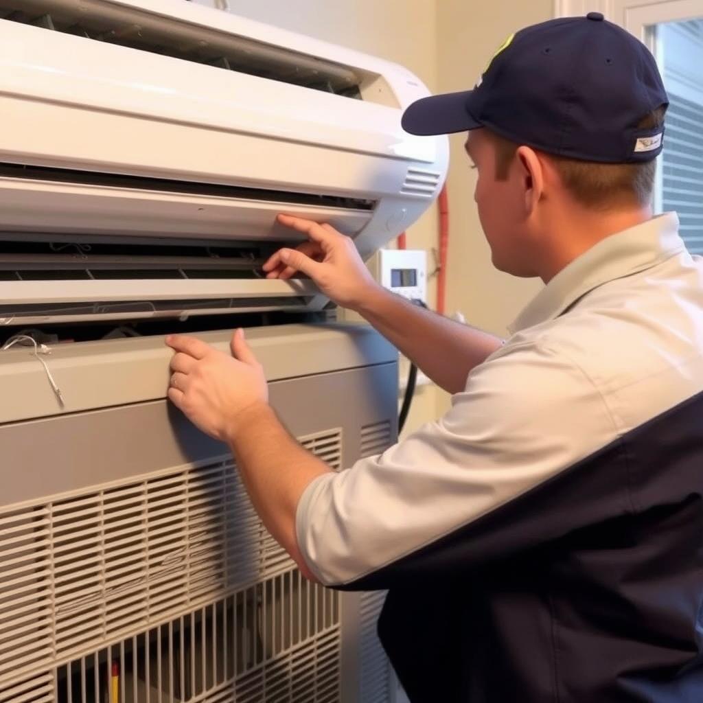 Completed air conditioning repair in North Vancouver Completed air conditioning repair in North Vancouver