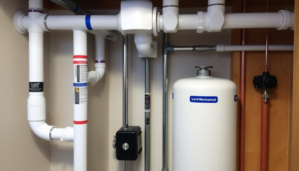 Completed professional plumbing installation by Lord Mechanical in North Vancouver Completed professional plumbing installation by Lord Mechanical in North Vancouver