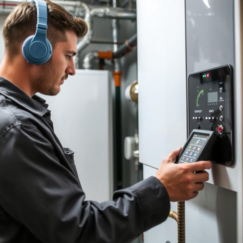 Energy efficiency monitoring during boiler service Energy efficiency monitoring during boiler service