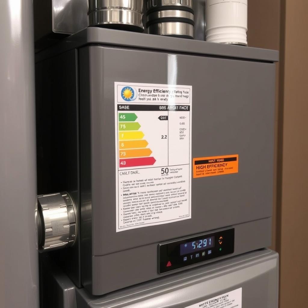 Energy efficient furnace in North Vancouver home Energy efficient furnace in North Vancouver home