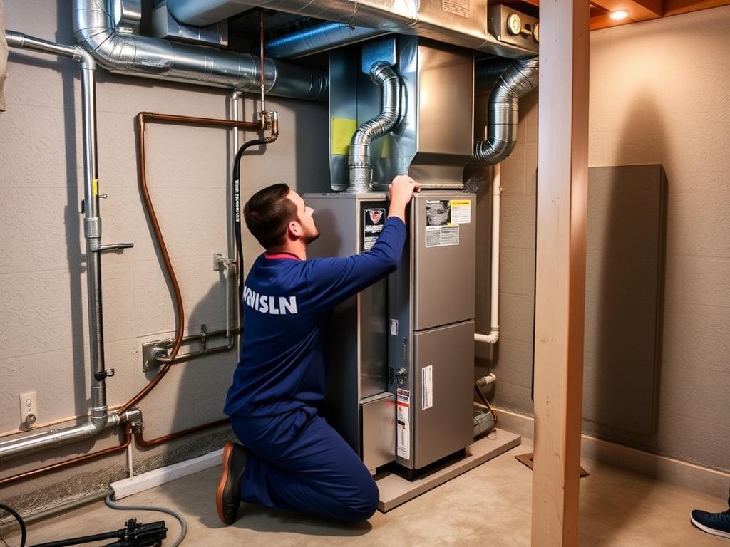 Furnace installation by Lord Mechanical in North Vancouver Furnace installation by Lord Mechanical in North Vancouver