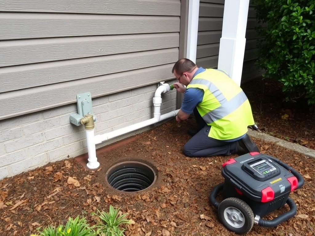 Preventative drainage maintenance in Vancouver home Preventative drainage maintenance in Vancouver home