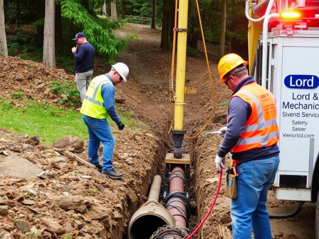 Sewer line service by Lord Mechanical in West Vancouver Sewer line service by Lord Mechanical in West Vancouver