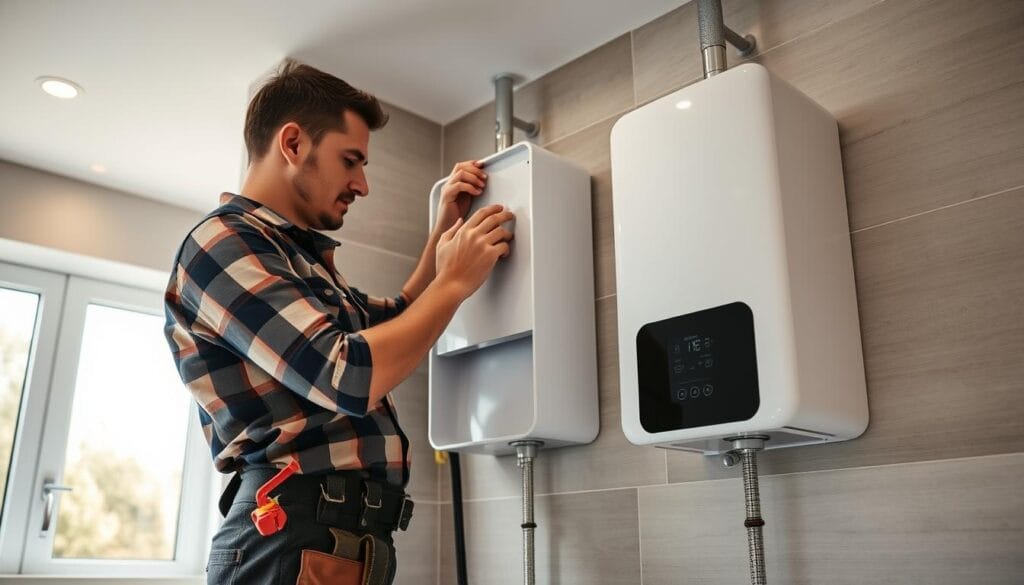 hot water heater service