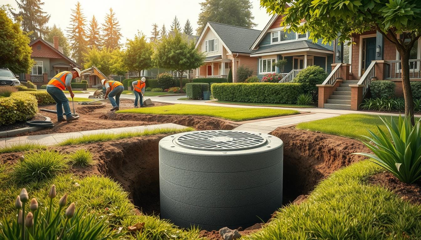 Catch basin installation