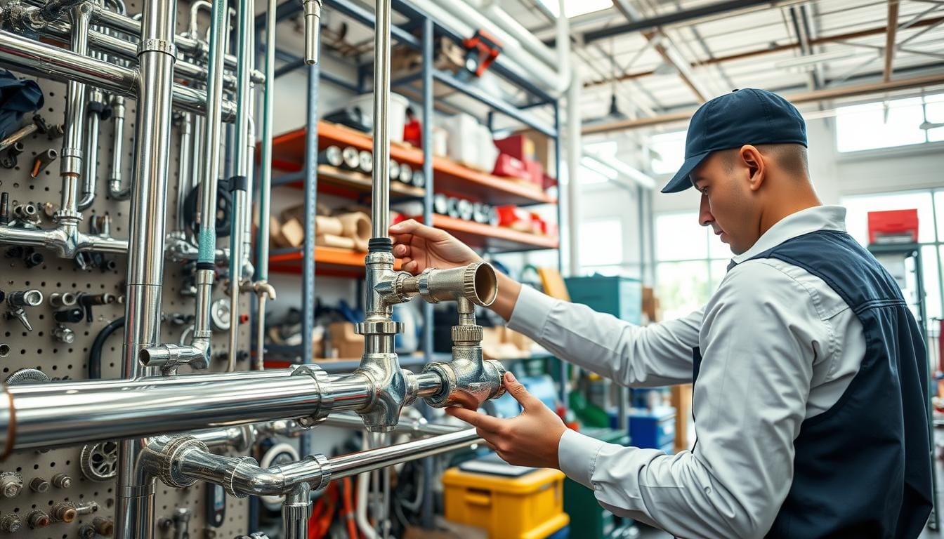 Commercial plumbing installation and repair