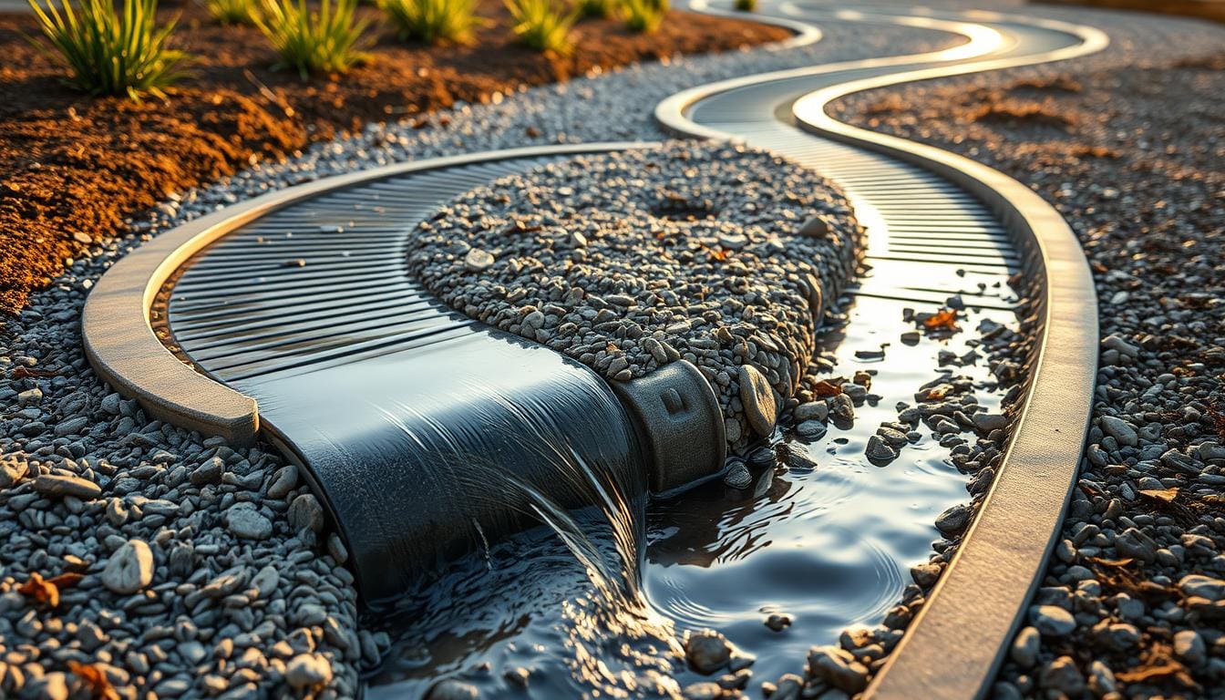 French drain systems