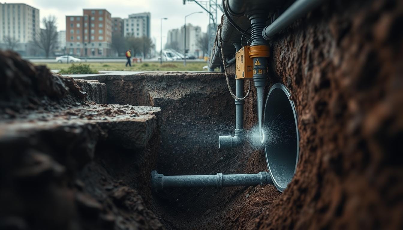 Trenchless sewer repair