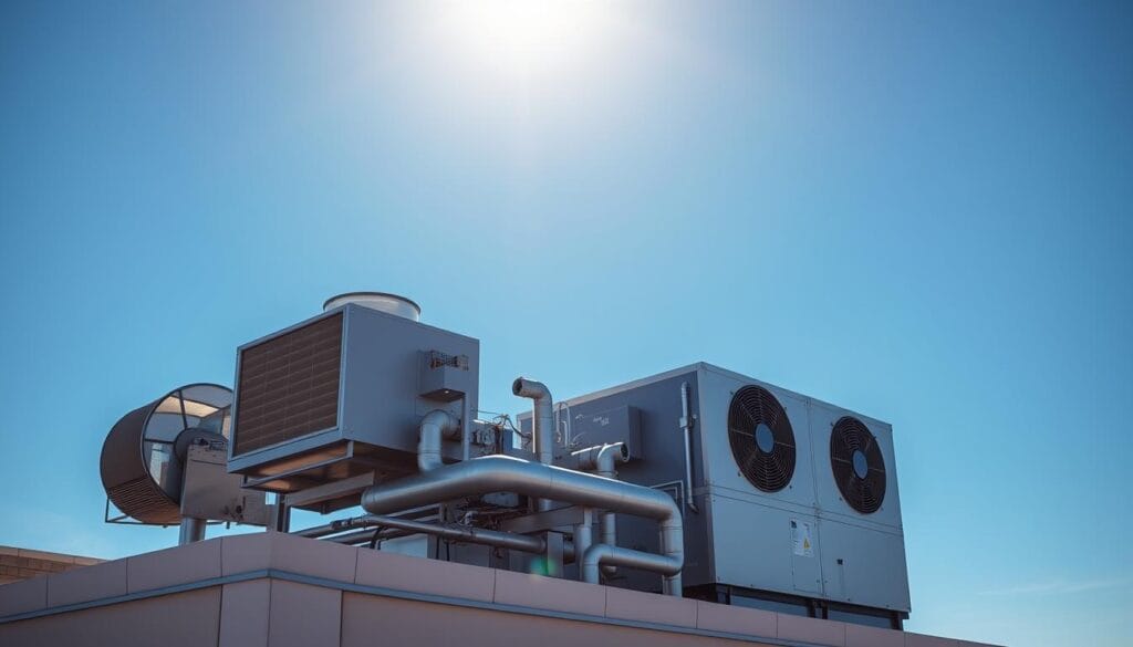 rooftop units and air handlers