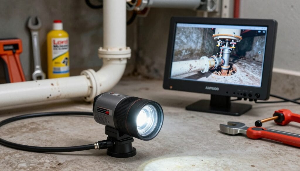 video camera inspection plumbing