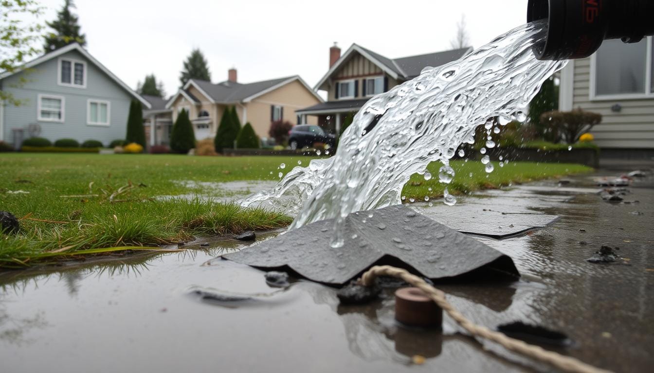 Emergency Burst pipe repair