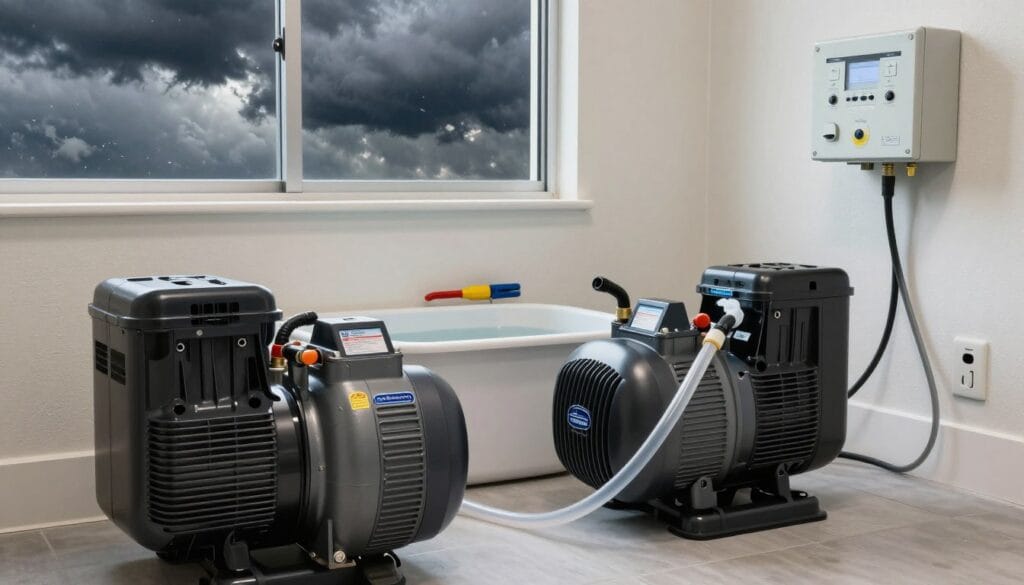 backup sump pump systems