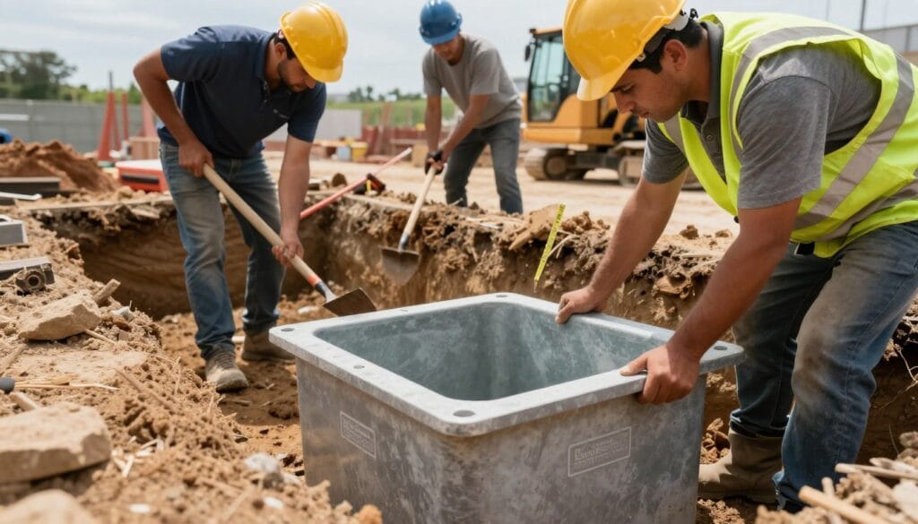 catch basin installation catch basin installation