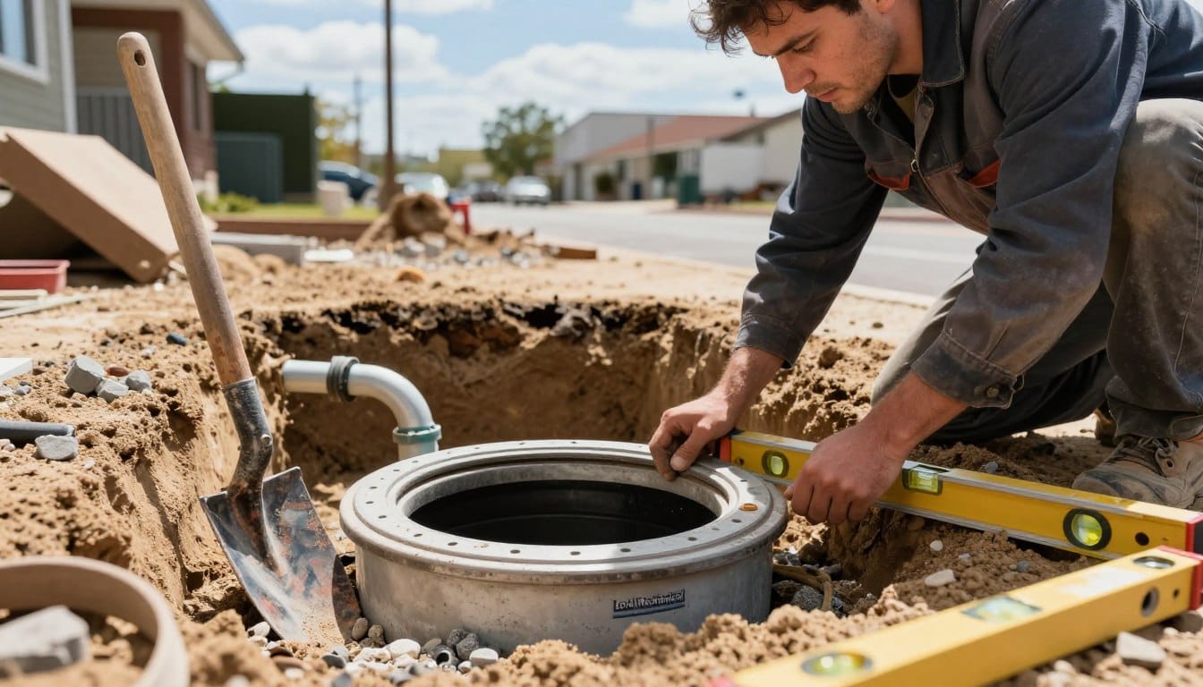 catch basin installation