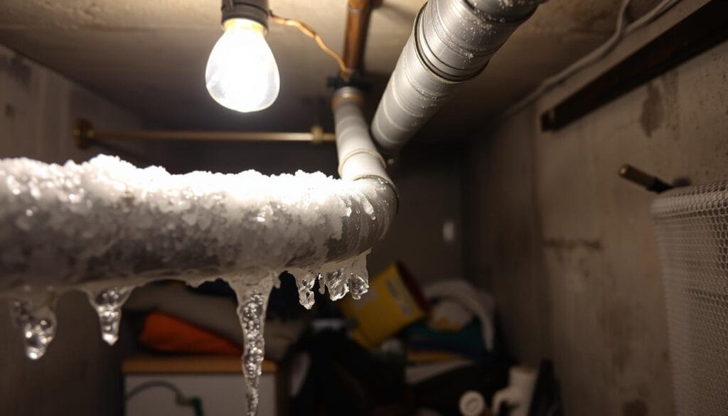 frozen pipes