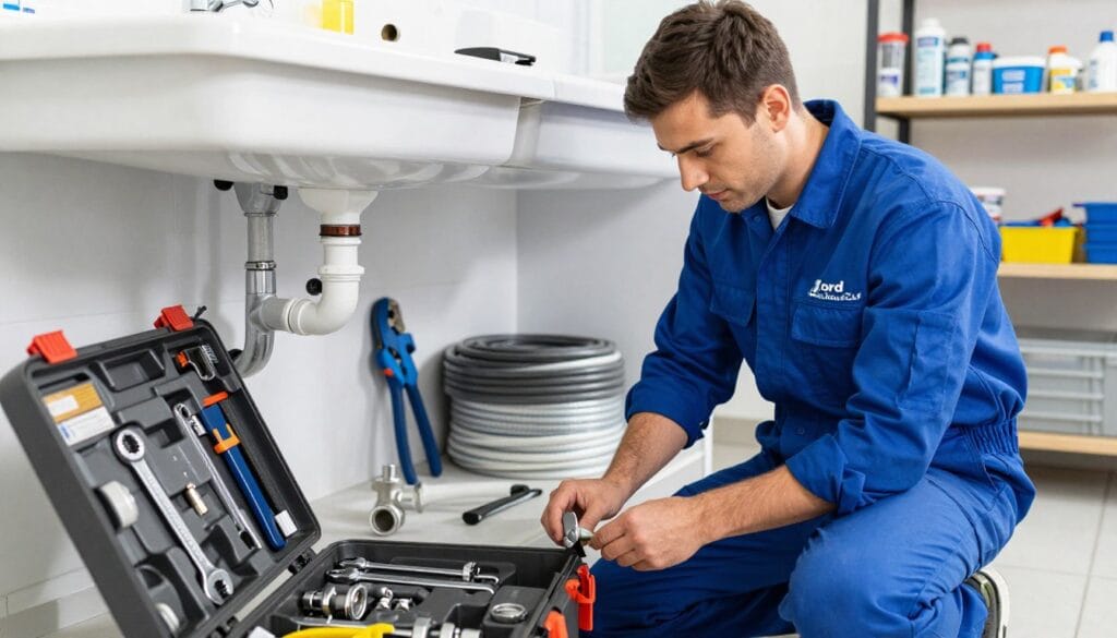 professional plumber