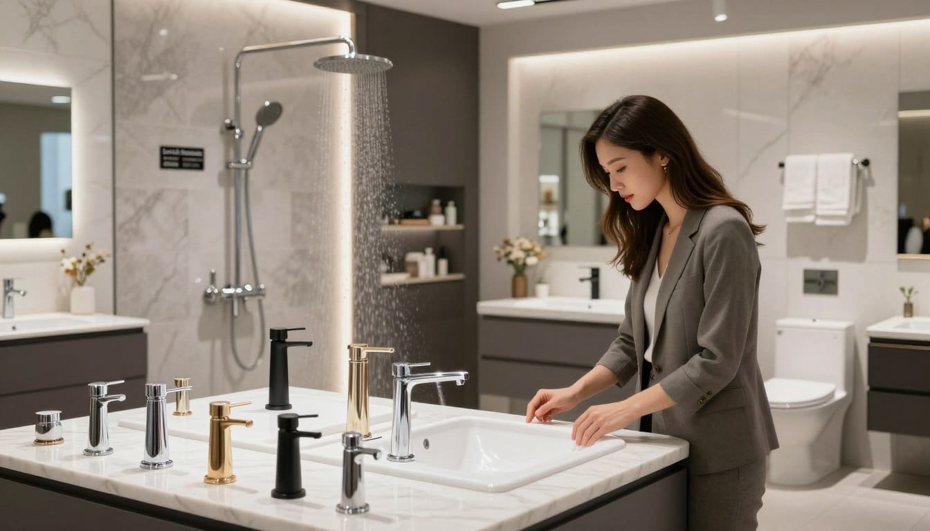 choosing bathroom fixtures