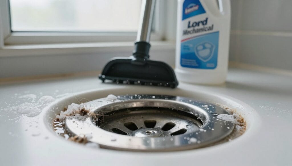 clogged drain
