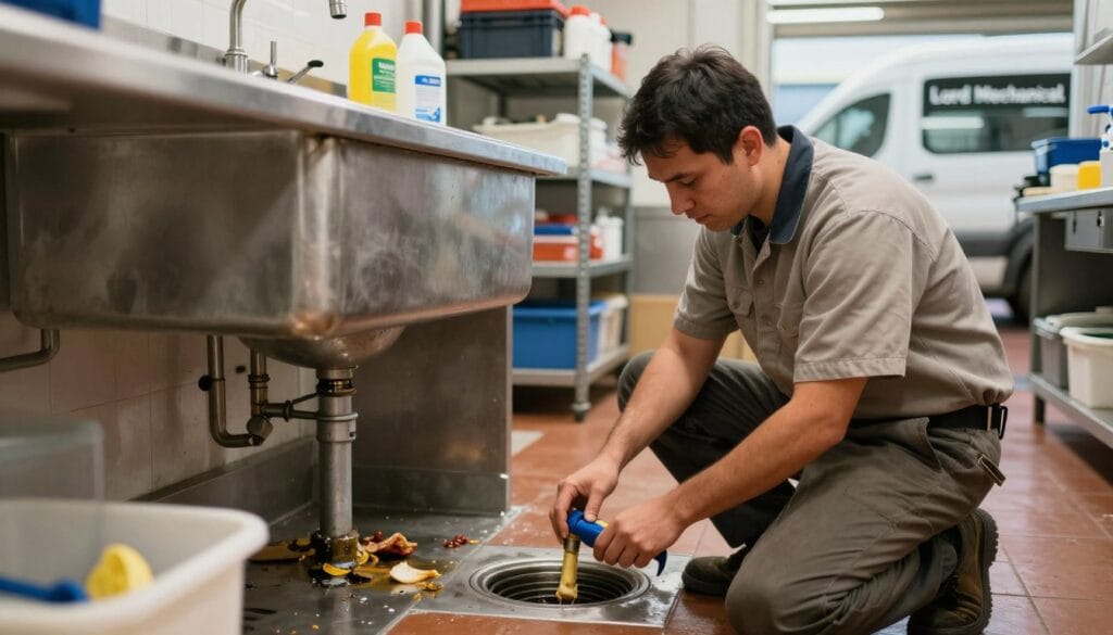 commercial drain issues