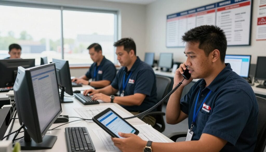 service call process