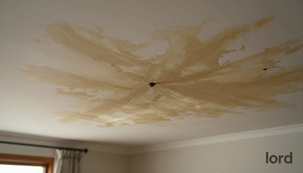 water damage ceiling