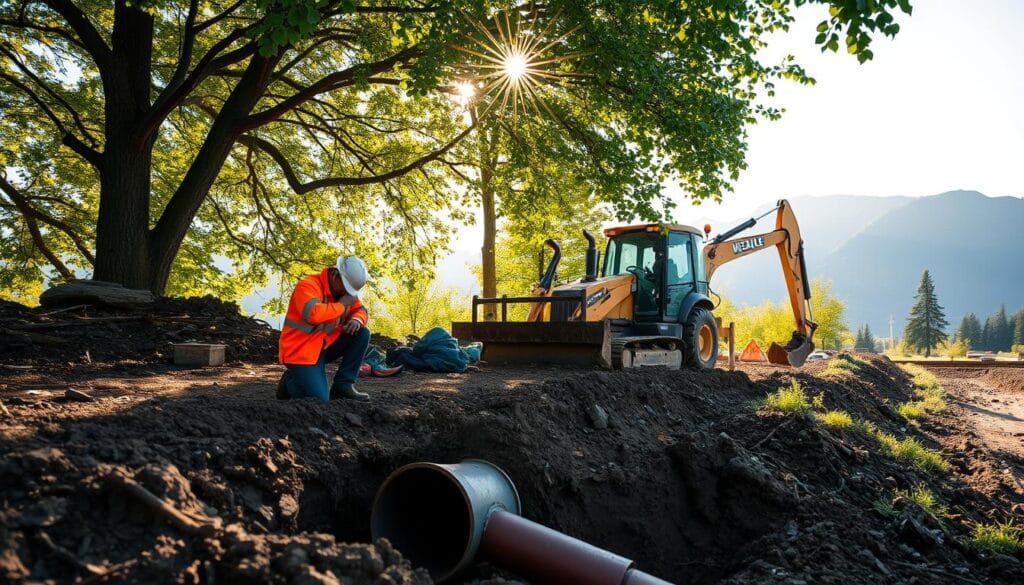 waterline repair north vancouver