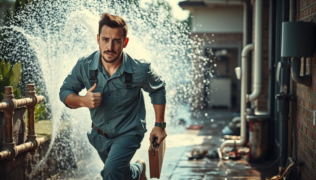 emergency plumbing response