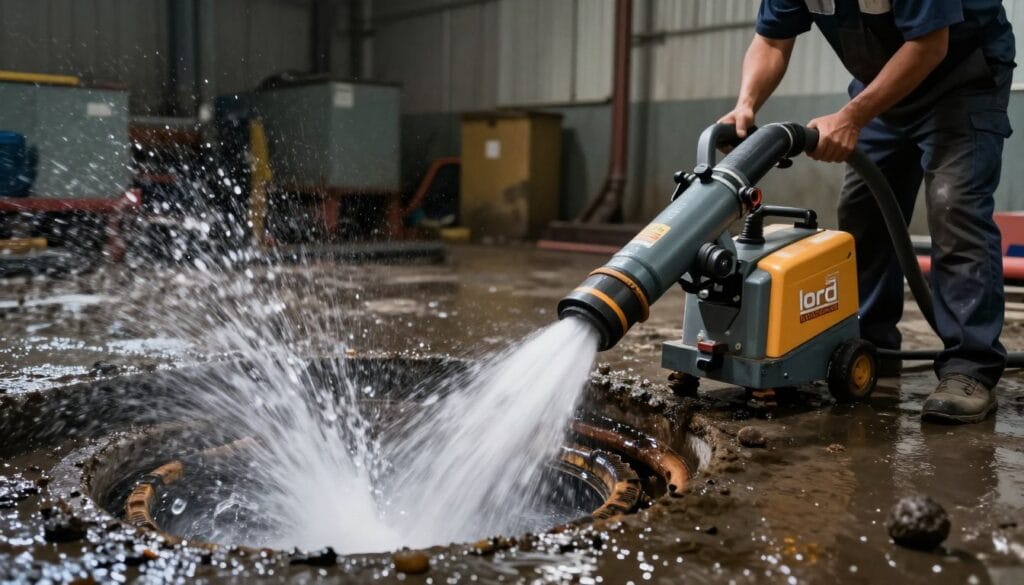 hydro jetting drain cleaning