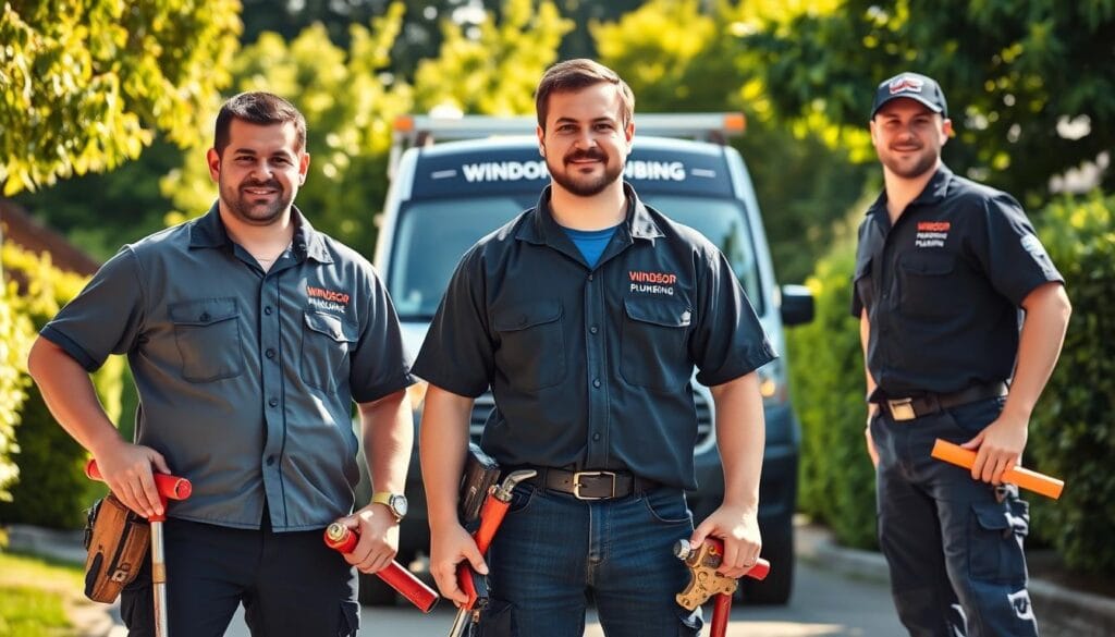 licensed plumbing team