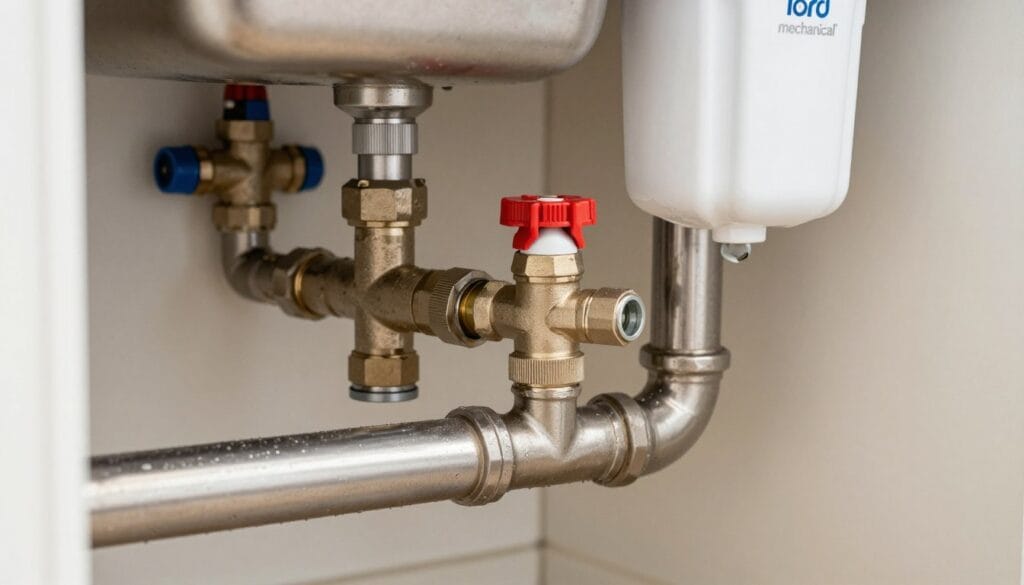 under-sink plumbing under-sink plumbing