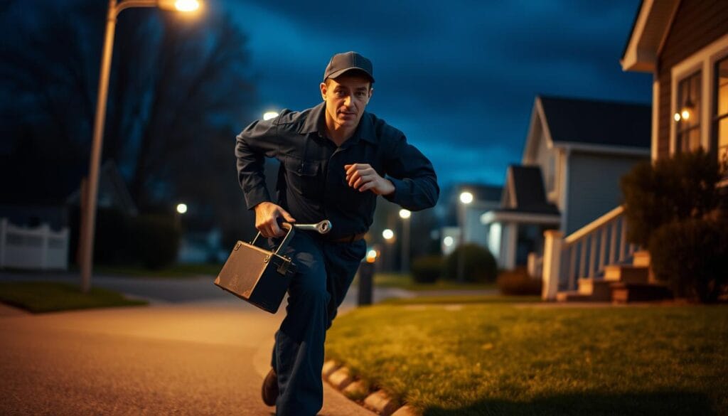 emergency plumbing response