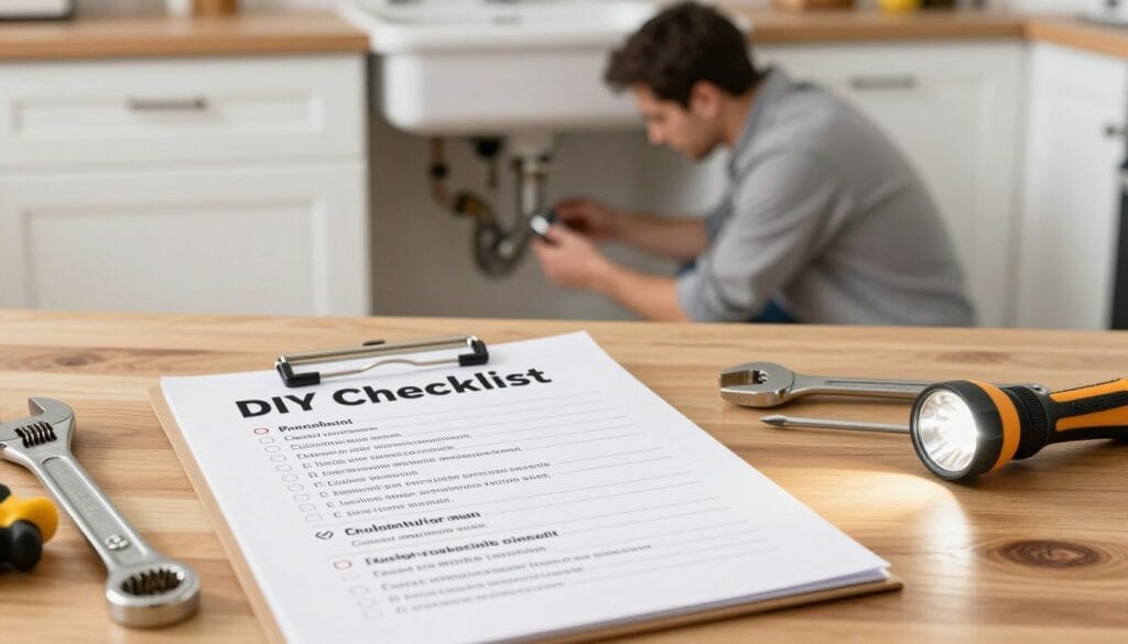 DIY checklist for plumbing inspection DIY checklist for plumbing inspection