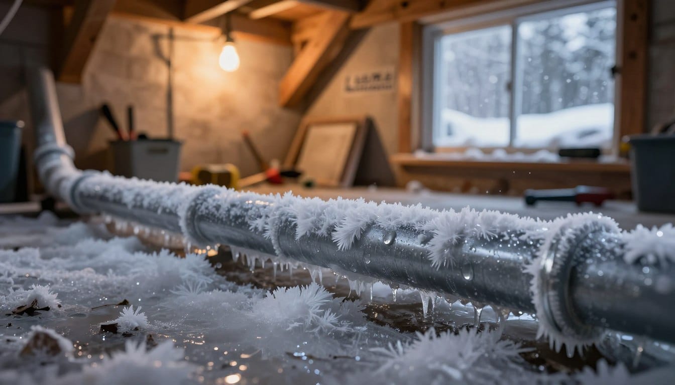 frozen pipe thawing