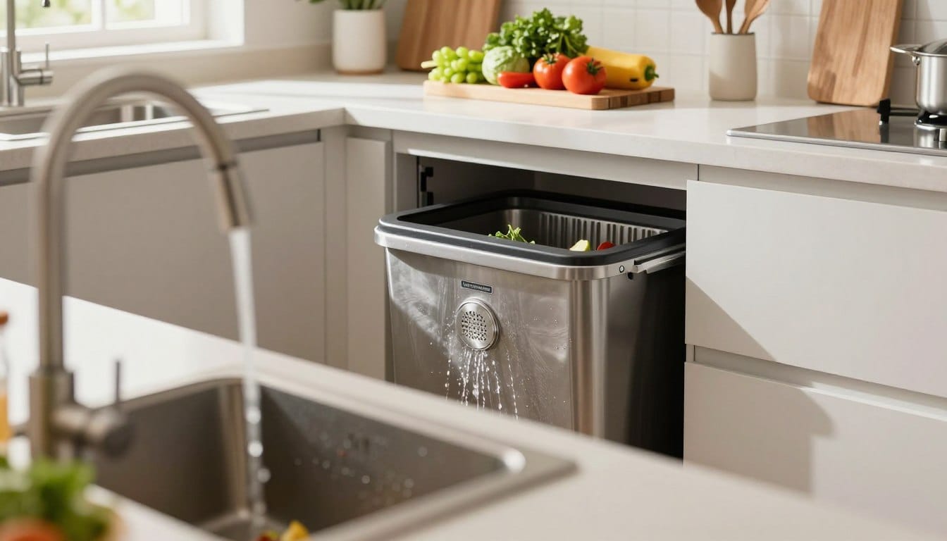 garbage disposal installation