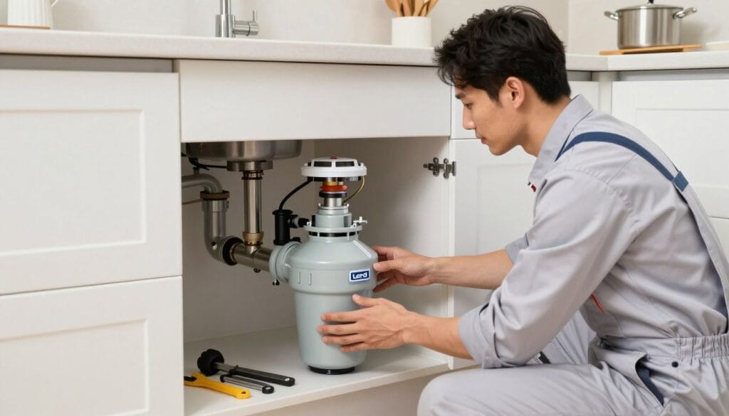 install garbage disposal