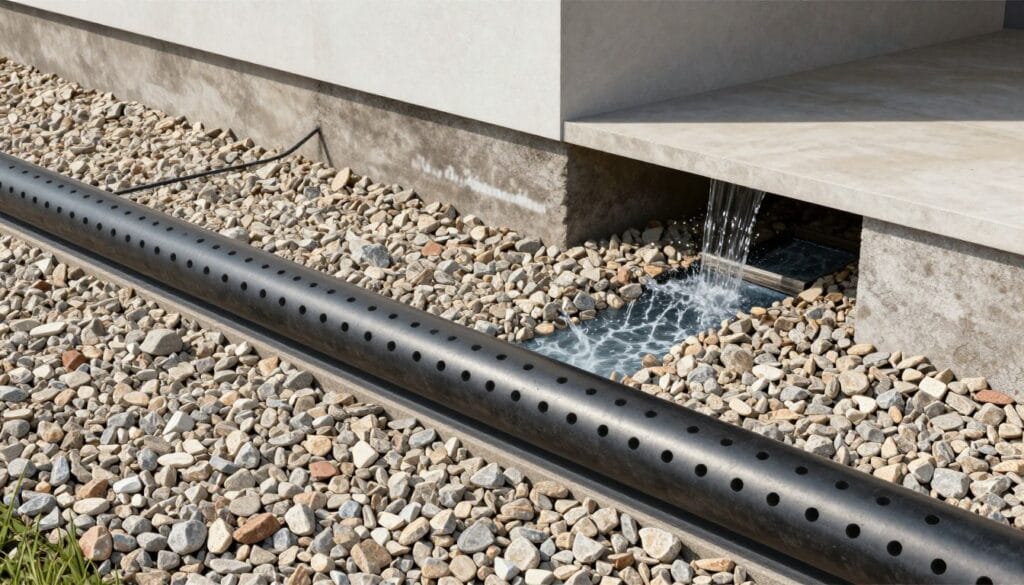 perforated pipe system