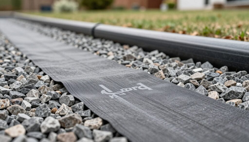 pipe gravel fabric