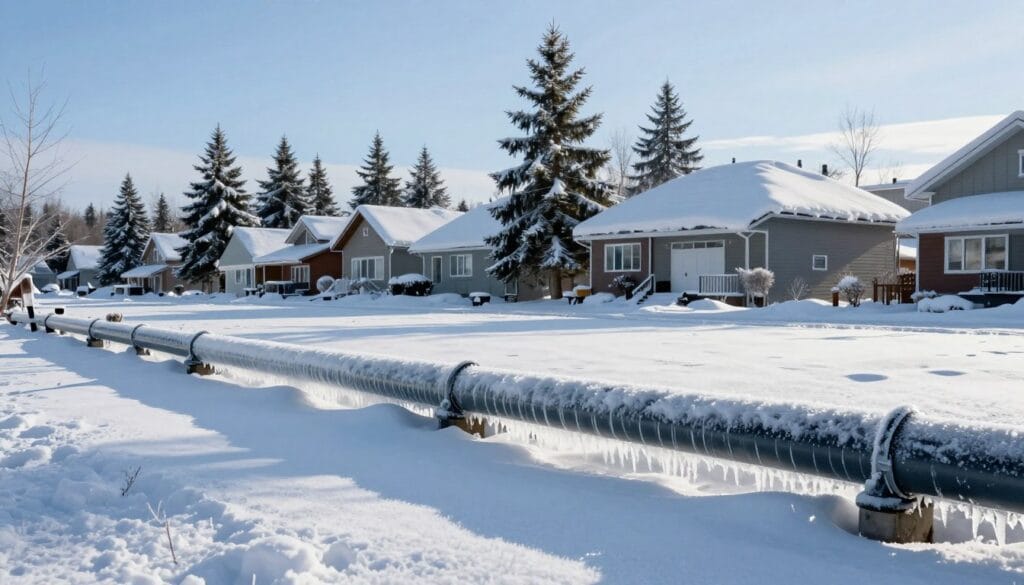 where pipes freeze most often